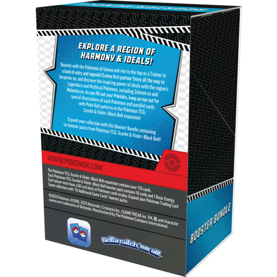 Pokémon TCG: Black Bolt - Booster Bundle